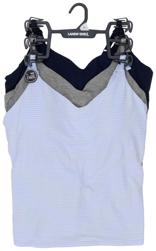 Thumbnail 1: Lands End Women's 3-Pack Lightweight Camisoles 