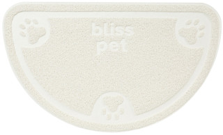 Thumbnail 1: Bliss Half Moon Pet Bowl Mat 