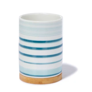 Thumbnail 2: Panama Jack 5 in Stripe Cup Bath Accessory  