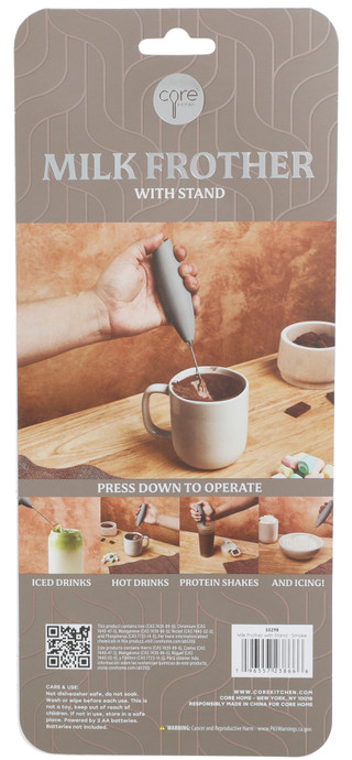 Thumbnail 2: CORE HOME Milk Frother with Stand 