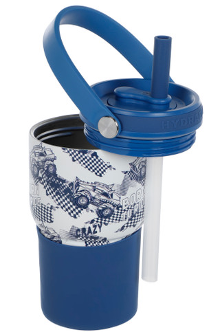 Thumbnail 2: GOURMET HOME PRODUCTS 14 oz. Born To Ride Tumbler with Lid and Handle 
