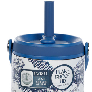 Thumbnail 3: GOURMET HOME PRODUCTS 14 oz. Born To Ride Tumbler with Lid and Handle 