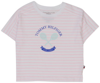 Thumbnail 1: Tommy Hilfiger Girls' Short Sleeve Graphic Tee 