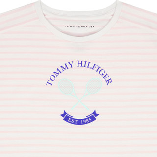 Thumbnail 3: Tommy Hilfiger Girls' Short Sleeve Graphic Tee 