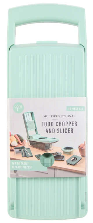 Thumbnail 1: CORE KITCHEN 14-Piece Multifunctional Food Chopper and Slicer 
