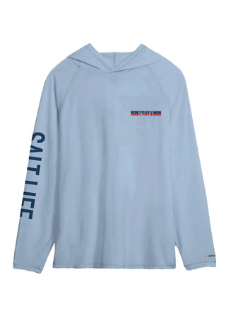 Thumbnail 1: Salt Life Boys' Long Sleeve Tuna Tournament Hood Shirt 