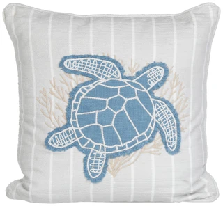 Thumbnail 1: LINENANDOBJECT Turtle Throw Pillow 
