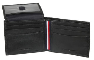 Thumbnail 3: Tommy Hilfiger Men's RFID Leather Passcase Wallet 