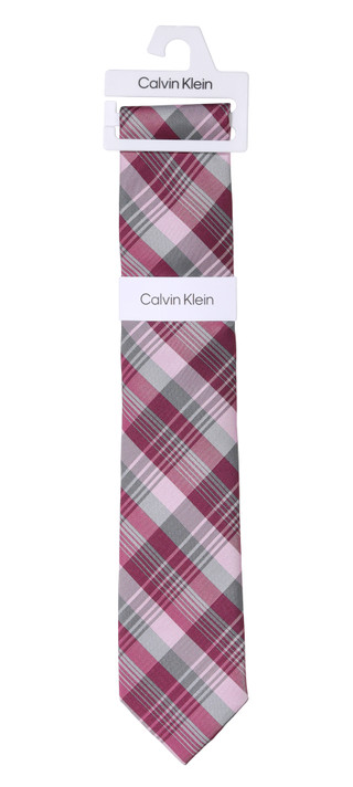 Thumbnail 1: Calvin Klein Men's Philipa Plaid Tie 