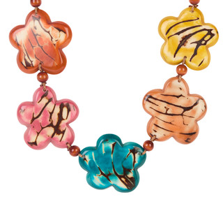 Thumbnail 2: TAGUA Paisley Tagua Necklace 