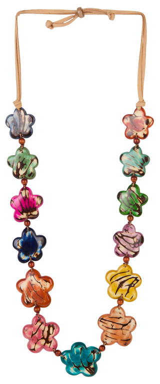 Thumbnail 1: TAGUA Paisley Tagua Necklace 