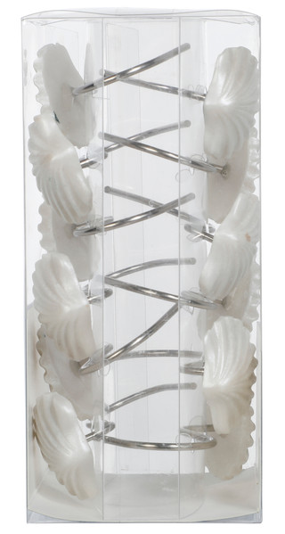 Thumbnail 2: Caribbean Joe 12-Piece Fan Shell Shower Curtain Hooks 