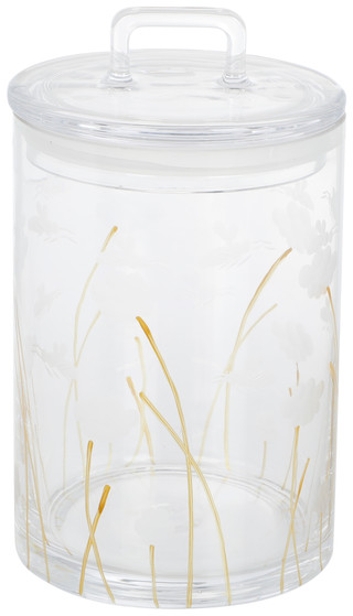 Thumbnail 4: ARTISAN ROW 40-Oz. Etched Glass Storage Jar 