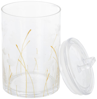 Thumbnail 2: ARTISAN ROW 40-Oz. Etched Glass Storage Jar 