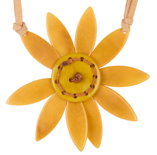 Thumbnail 3: TAGUA Vizcaya Tagua Necklace 
