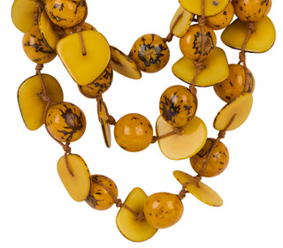 Thumbnail 2: TAGUA Gisell Organic Tagua Necklace 