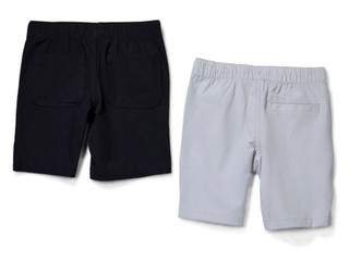 Thumbnail 2: Weatherproof Little Boys' 2-Pack Pull-On Shorts 