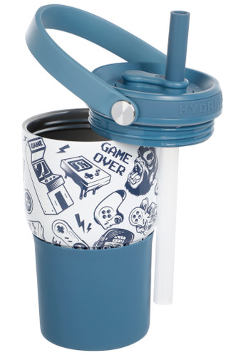 Thumbnail 2: GOURMET HOME PRODUCTS 14 oz Tumbler with Lid, Handle & Silicone Boot 