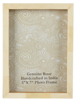 Thumbnail 1: GO HOME 5 x 7 Bone Photo Frame 