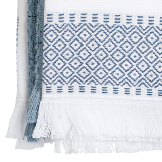 Thumbnail 2: WILLOW 3-Piece Turkish Cotton Kitchen Towel Set 