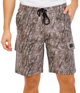 Thumbnail 1: CO81 Men's Twill Pull-On Cargo Shorts 