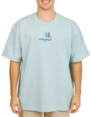 Thumbnail 2: Under Armour Men's Short Sleeve Graphic Crew Neck Tee 