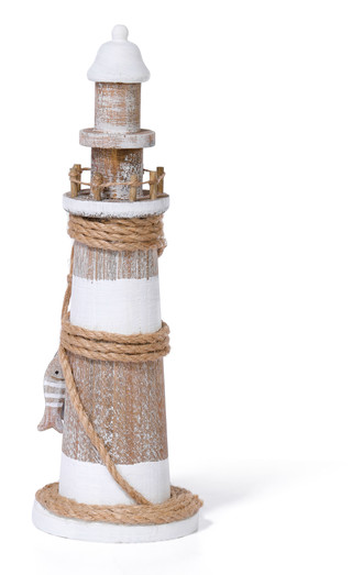 Thumbnail 2: JD YEATTS 14-Inch Coastal Lighthouse Accent 