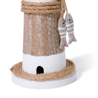 Thumbnail 4: JD YEATTS 14-Inch Coastal Lighthouse Accent 