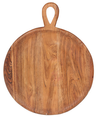 Thumbnail 1: GO HOME Round Acacia Wood Serve Board 