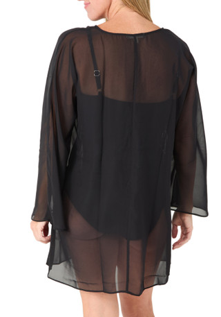 Thumbnail 3: Miken Women's Chiffon Kaftan Cover-Up 