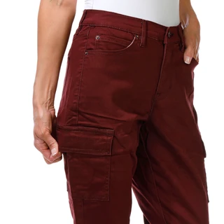 Thumbnail 3: Nicole Miller Women's Slim Cargo Ankle Pants 
