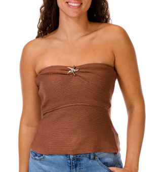 Thumbnail 1: No Comment Juniors' Starfish Hardware Tube Top 