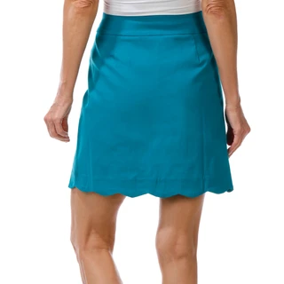 Thumbnail 3: Coral Bay Women's 19in Comfort Stretch Pull-on Scallop Skort  