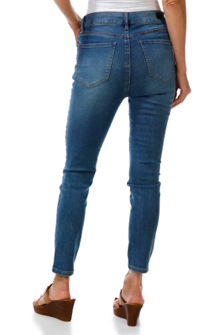Thumbnail 3: Nicole Miller Women's High Rise Skinny Jeans 