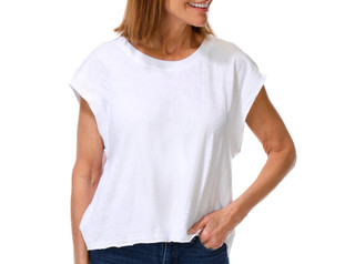 Thumbnail 1: Vintage threadz Women's Cap Sleeve Open Back Top 