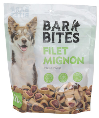 Thumbnail 1: Bark Bites Filet Mignon Dog Treats 