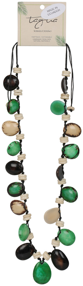 Thumbnail 1: TAGUA Artisan Statement Necklace  