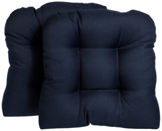 Thumbnail 1: Home Fashion 2-Piece Outdoor U-Shaped Chair Cushion Set 