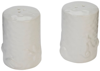 Thumbnail 2: Home Essentials Coastal Salt & Pepper Shaker Set 