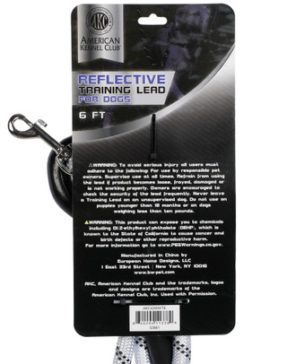 Thumbnail 2: AKC 6-Ft. Reflective Dog Training Lead 