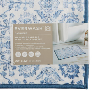 Thumbnail 2: EVERWASH 20 x 32 Cashmere Bath Rug 