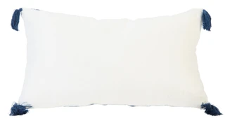 Thumbnail 2: ENCHANTE Tasseled Lumbar Throw Pillow 