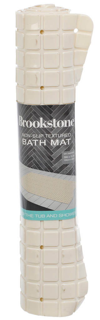 Thumbnail 1: Brookstone Non-Slip Textured Bath Mat 