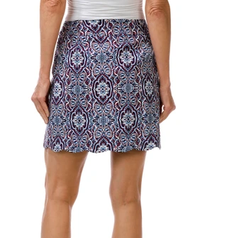 Thumbnail 2: Coral Bay Women's Petite Scallop Print Skort  