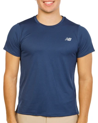 Thumbnail 1: New Balance Men's Short Sleeve Solid Performance Tee 