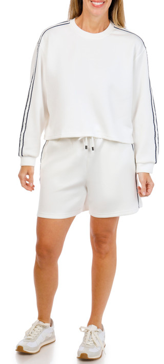 Thumbnail 2: MAGASCHONI Women's Crew Neck Shorts Set 