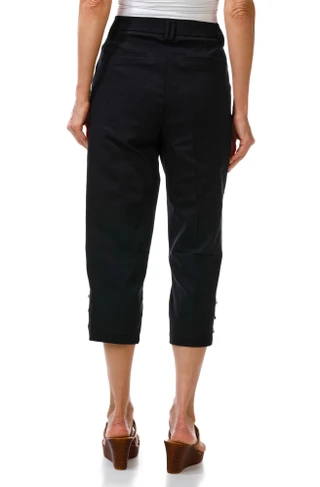 Thumbnail 2: Zac & Rachel Women's Pull On Capris 