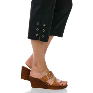 Thumbnail 3: Zac & Rachel Women's Pull On Capris 
