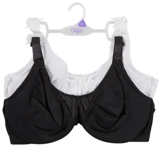 Thumbnail 1: Olga 2 Pk Signature Support Underwire Bras 