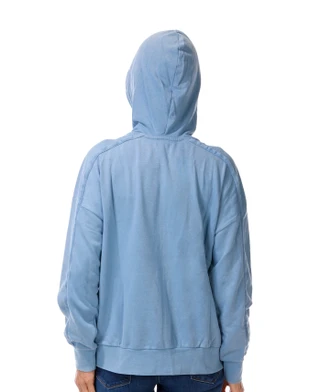 Thumbnail 2: Ninety Clothing C Women's Solid Full-Zip Jacket 